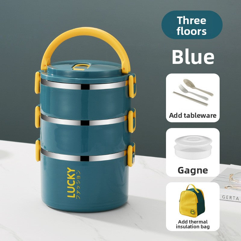 Multi-layer Stainless Steel Lunch Box