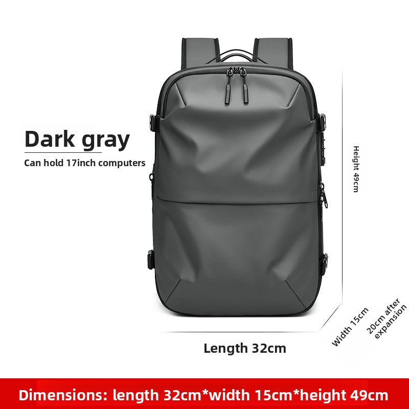 Mens Vacuum Compression Travel Backpack