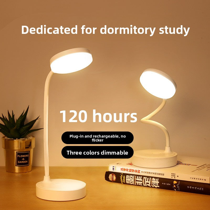 LED foldable portable eye-friendly desk lamp
