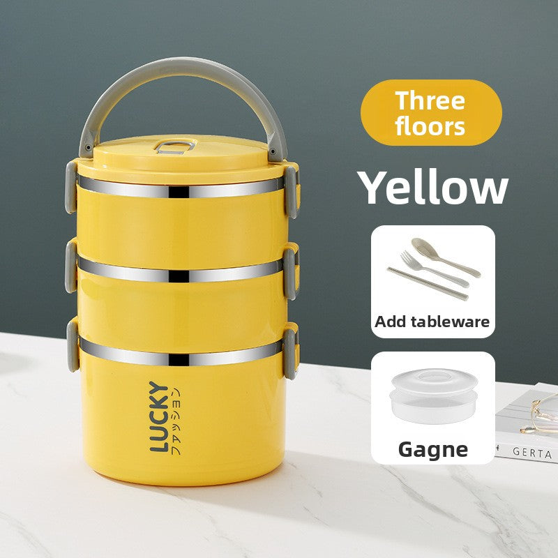 Multi-layer Stainless Steel Lunch Box