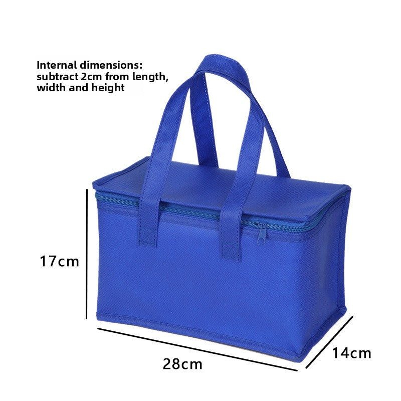 Aluminum Foil Insulation Bag Portable Thermal Tote for Beer Drinks Picnic Outdoor