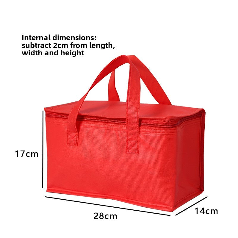 Aluminum Foil Insulation Bag Portable Thermal Tote for Beer Drinks Picnic Outdoor