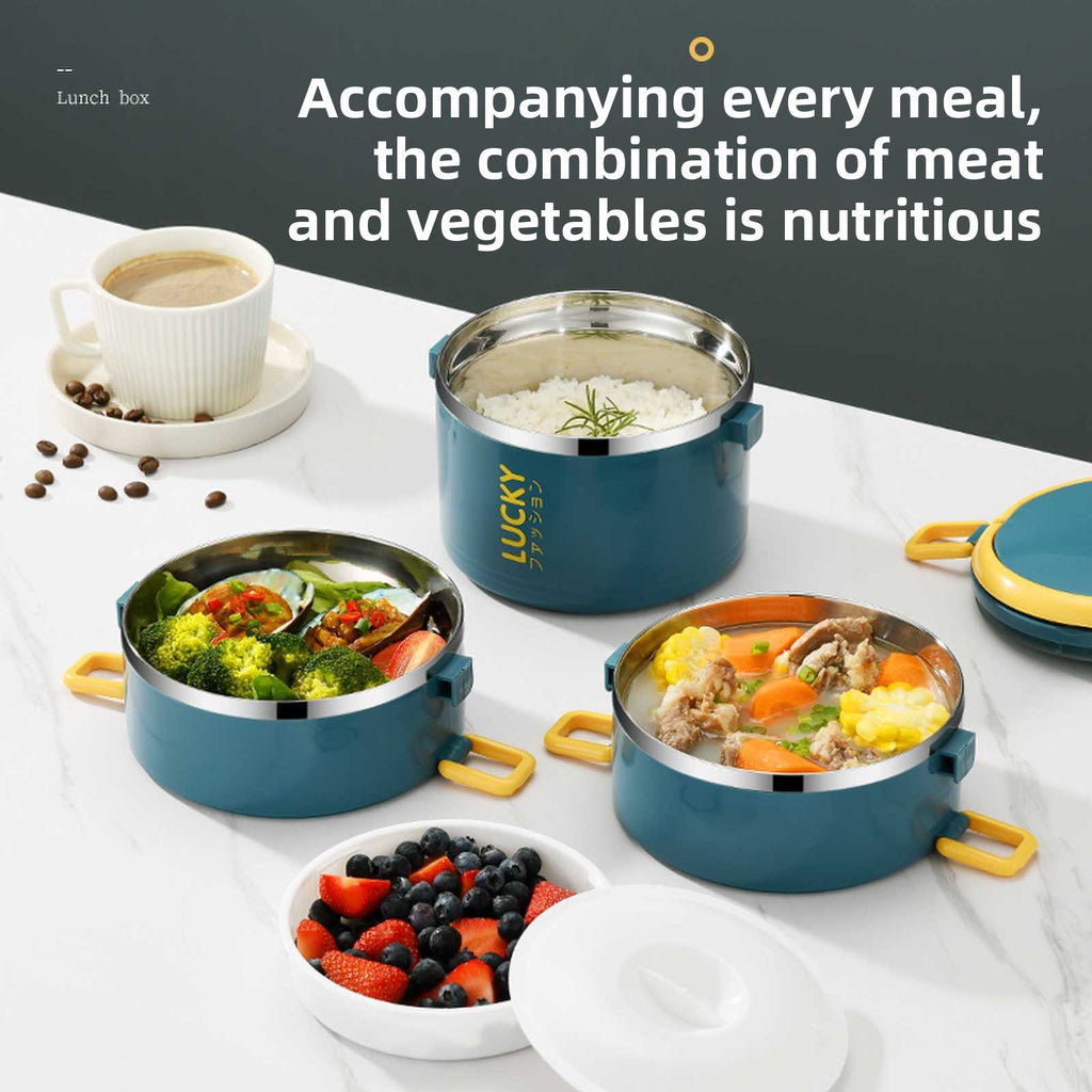 Multi-layer Stainless Steel Lunch Box
