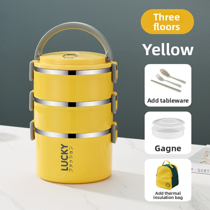 Multi-layer Stainless Steel Lunch Box