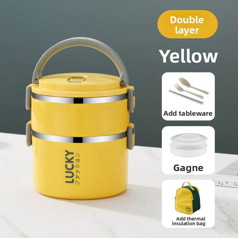 Multi-layer Stainless Steel Lunch Box