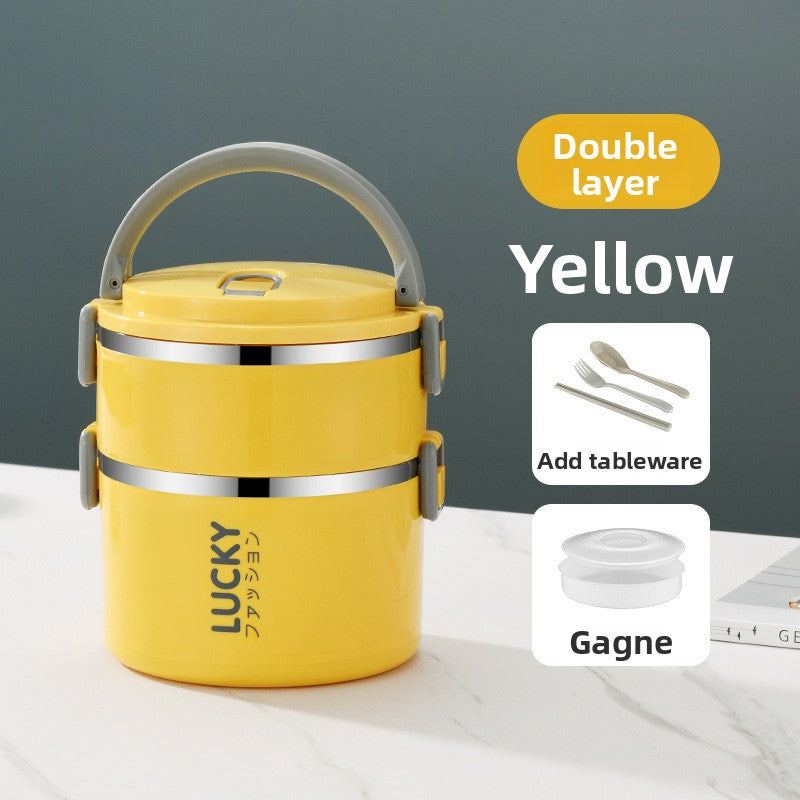 Multi-layer Stainless Steel Lunch Box