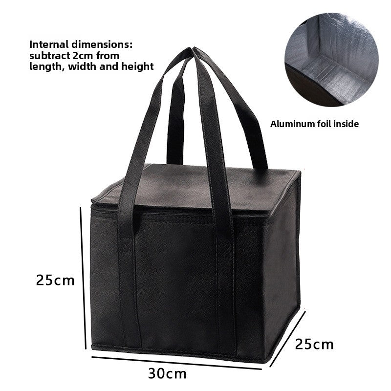 Aluminum Foil Insulation Bag Portable Thermal Tote for Beer Drinks Picnic Outdoor