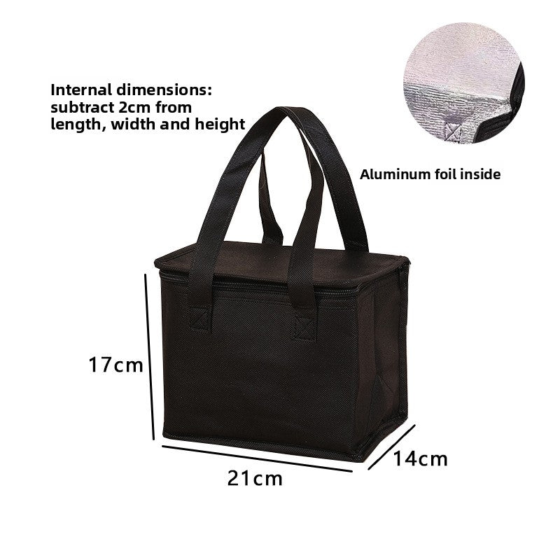 Aluminum Foil Insulation Bag Portable Thermal Tote for Beer Drinks Picnic Outdoor