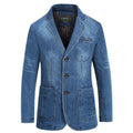 Mens Casual Denim Suit
