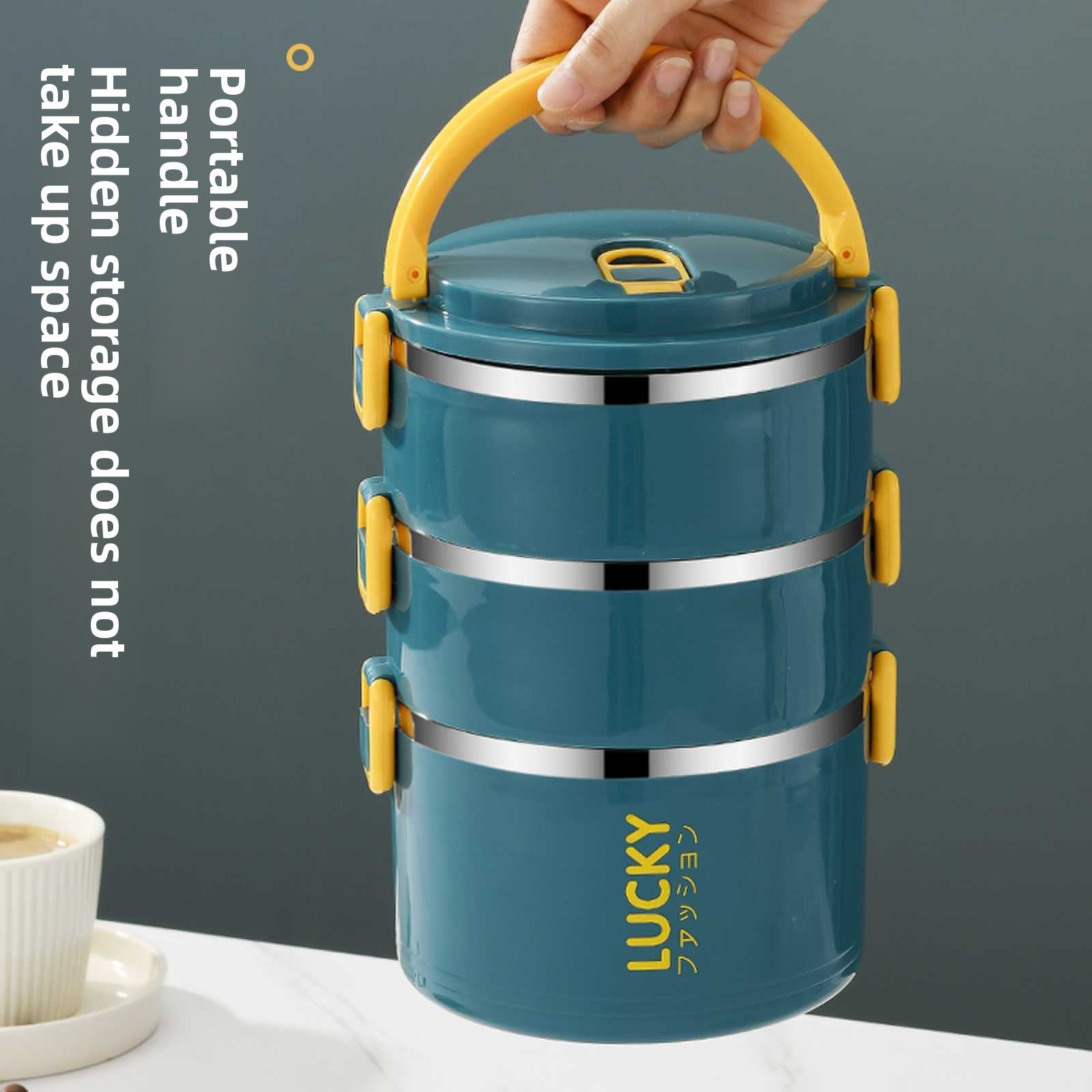 Multi-layer Stainless Steel Lunch Box