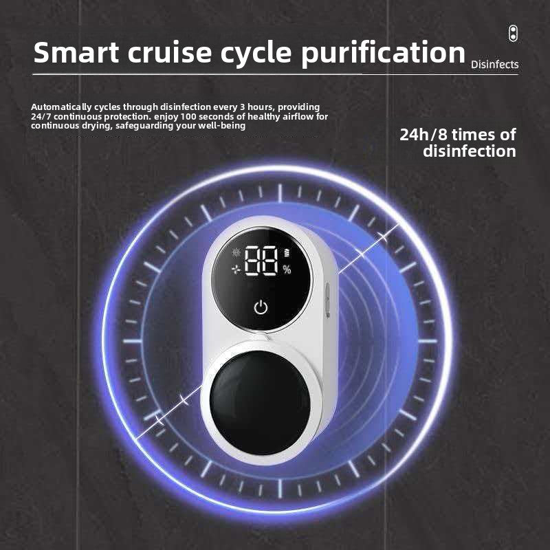 Smart UV Disinfection Toothbrush Holder