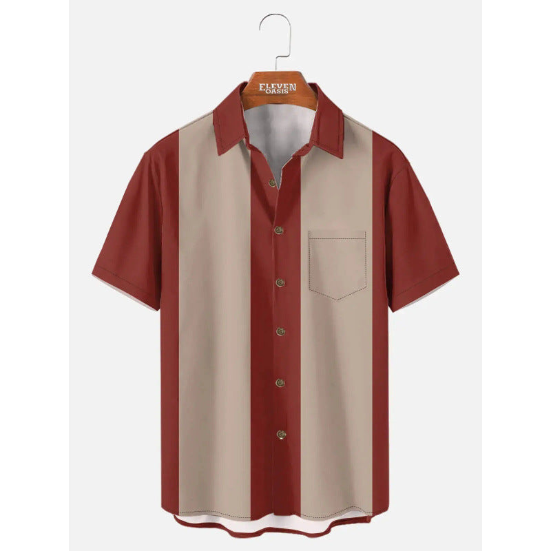 Men's Relaxed Fit Short Sleeve Shirt – Casual Everyday Wear
