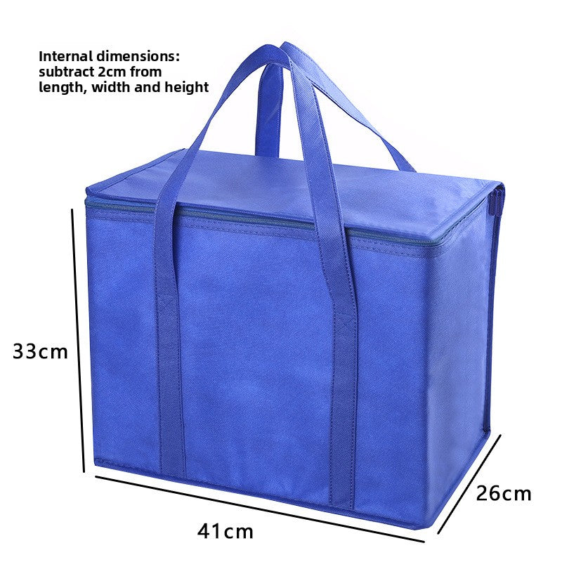 Aluminum Foil Insulation Bag Portable Thermal Tote for Beer Drinks Picnic Outdoor
