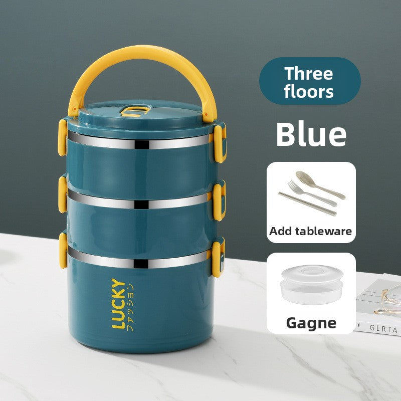 Multi-layer Stainless Steel Lunch Box