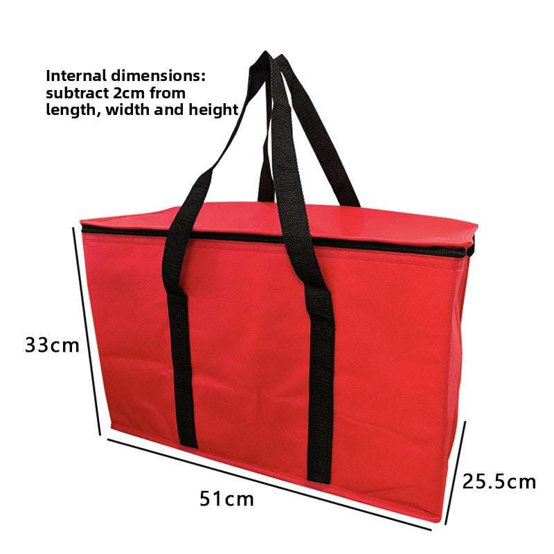 Aluminum Foil Insulation Bag Portable Thermal Tote for Beer Drinks Picnic Outdoor